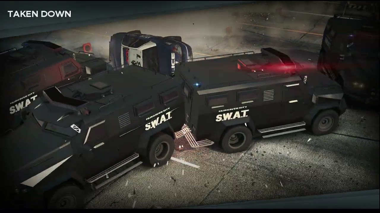 NFS Most Wanted 2012 - Ford Crown Victoria Police Chase