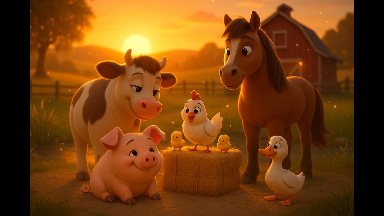 Welcome to My Farm 🚜 | Fun 3D Animated Farm Adventure for Kids!