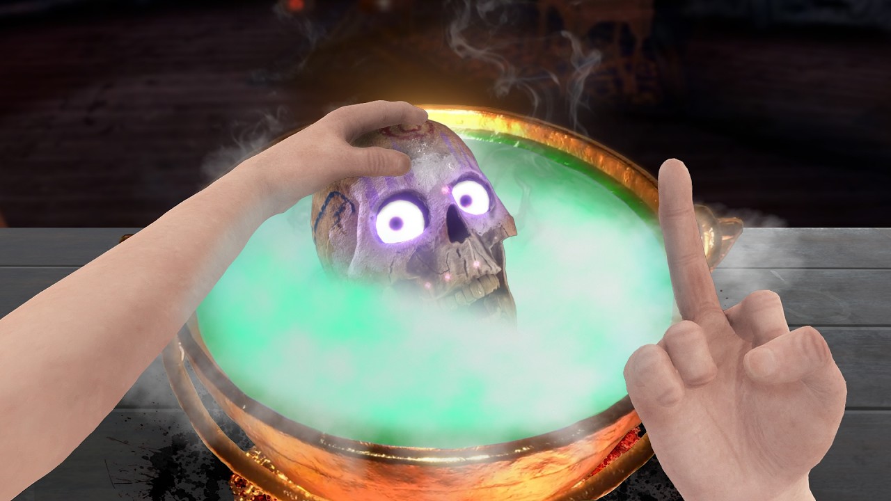 this VR game is literally just torture...