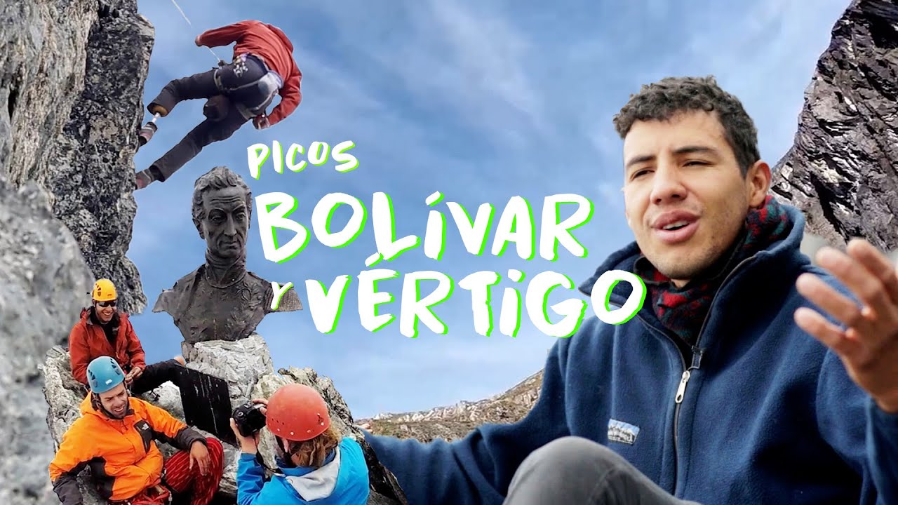 ESCALADA en roca a MÁS de 4500 Metros de ALTURA, cumbres del pico BOLÍVAR y el VÉRTIGO!