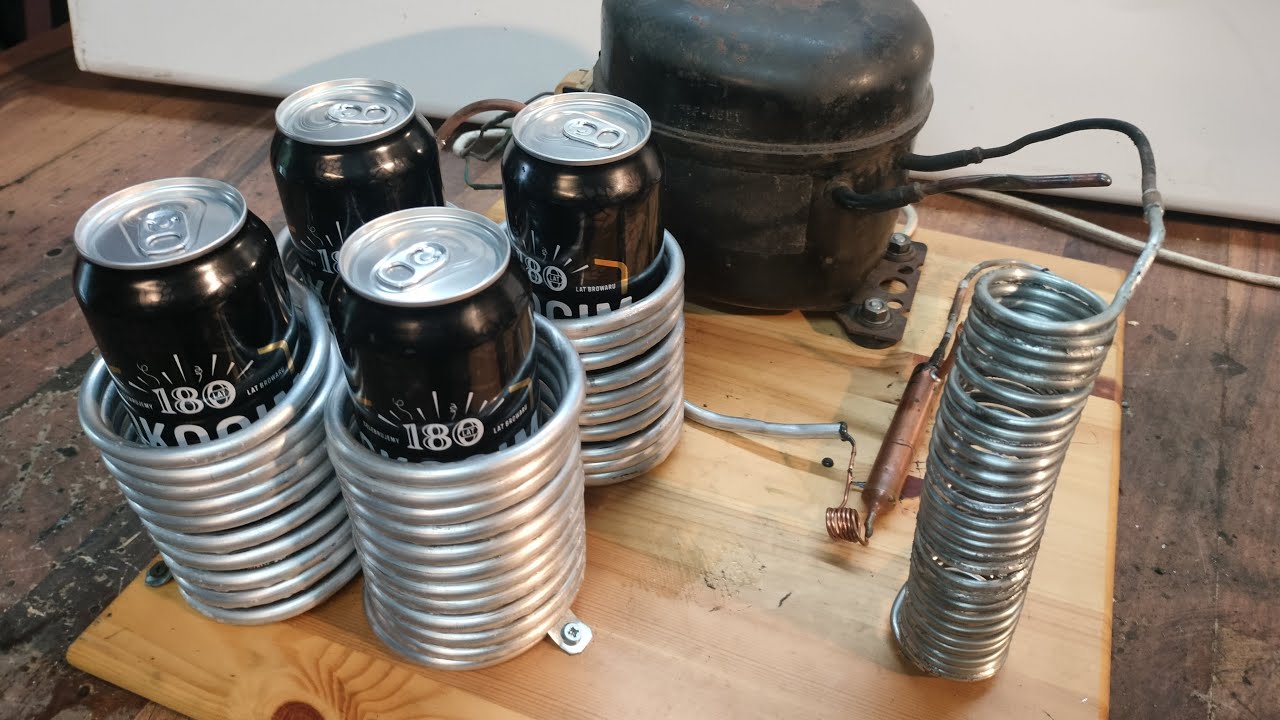 Bo liczy się zimne piwko – chłodziarka DIY na 4 browary