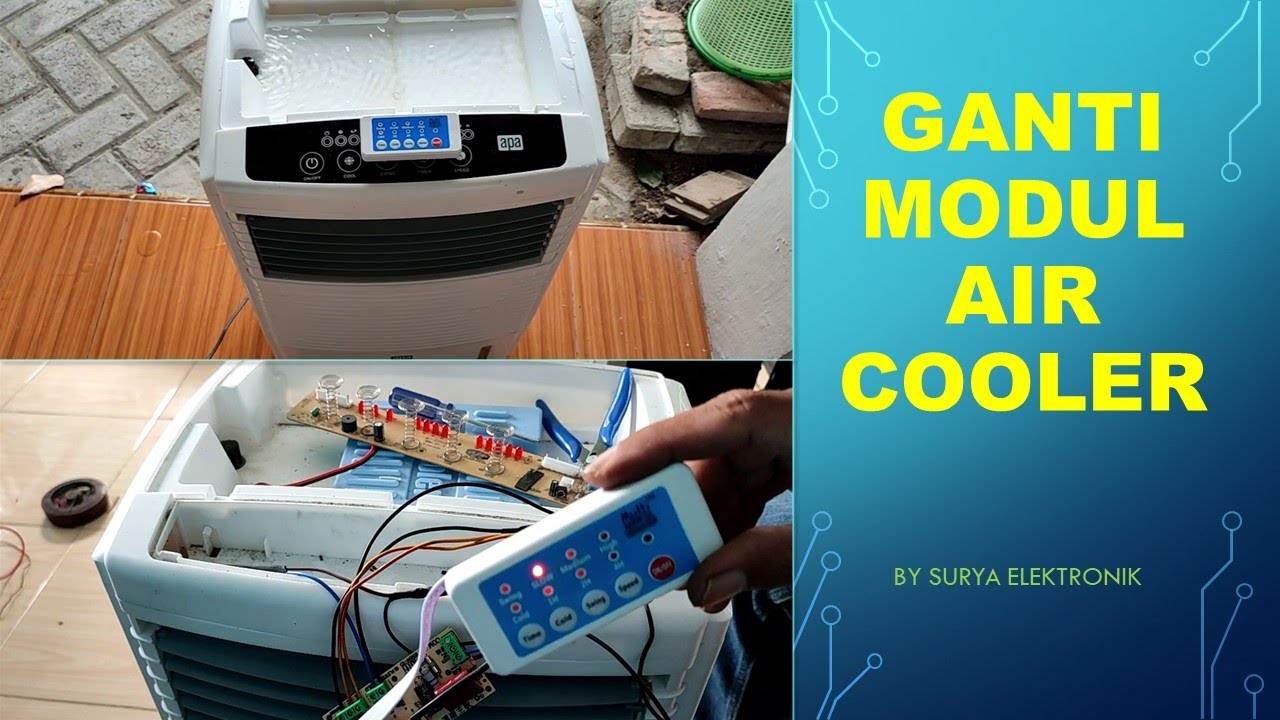 GANTI MODUL AIR COOLER DENGAN MODUL KIPAS UNIVERSAL, LINK PEMBELIAN ADA DI DESKRIPSI