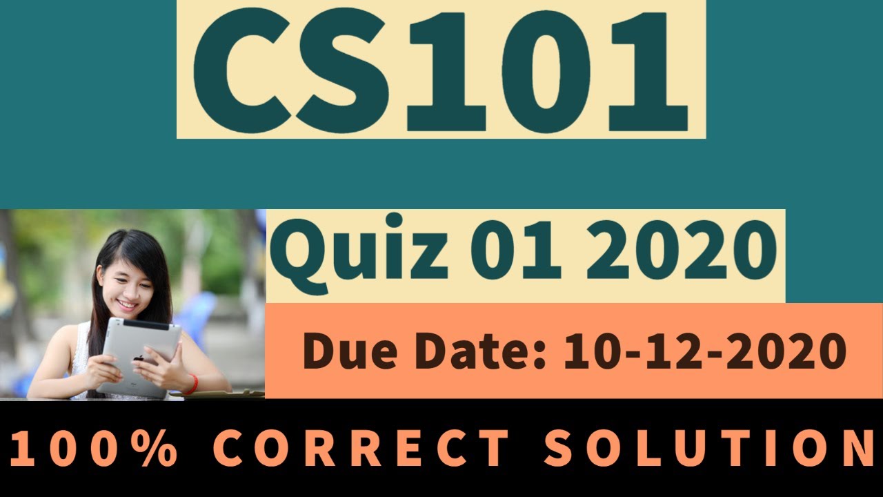 CS101 | CS101 Quiz 1 Solution 2020 (Part 1) | 25 Repeating MCQs #VU | #EasyLearningClub