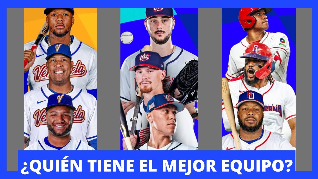 CL&Aacute;SICO MUNDIAL. Comparaci&oacute;n de rosters: USA, Venezuela, Dominicana, Jap&oacute;n, Puerto Rico