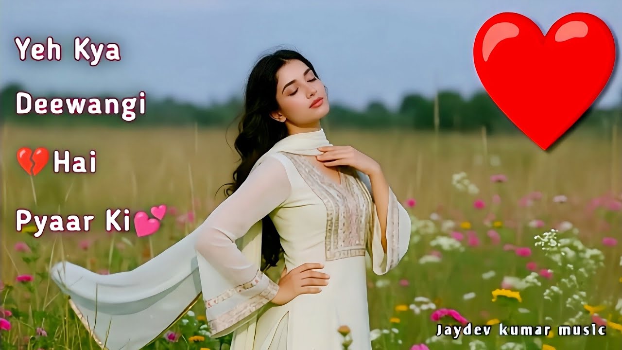 Yeh Kya Deewangi Hai❣️((Romantic Song))💕 | 90s Old Bollywood style Evergreen Hindi Song 