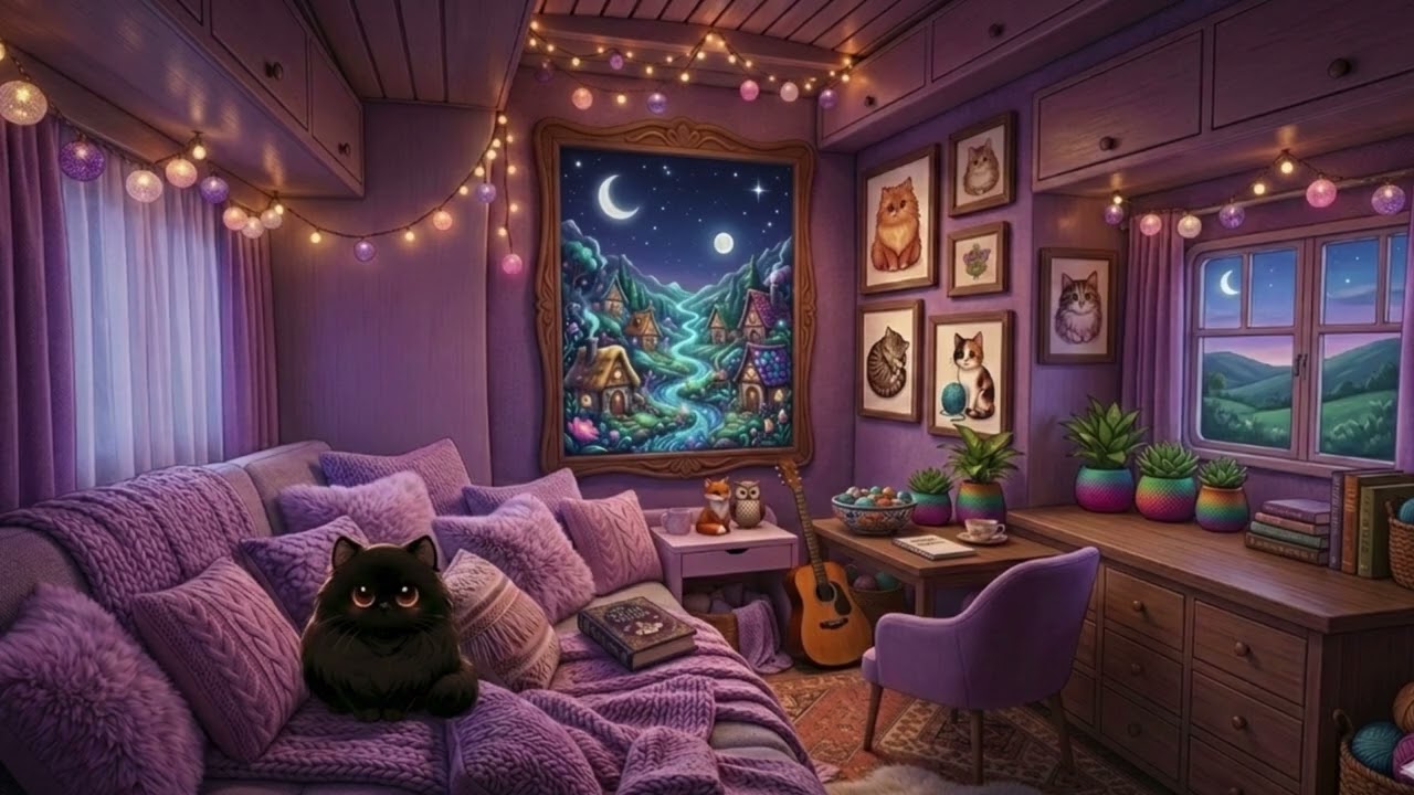 If You’re Still Awake… Stay Here With Me 🌙 Cozy Night Piano for Deep Rest & Peace