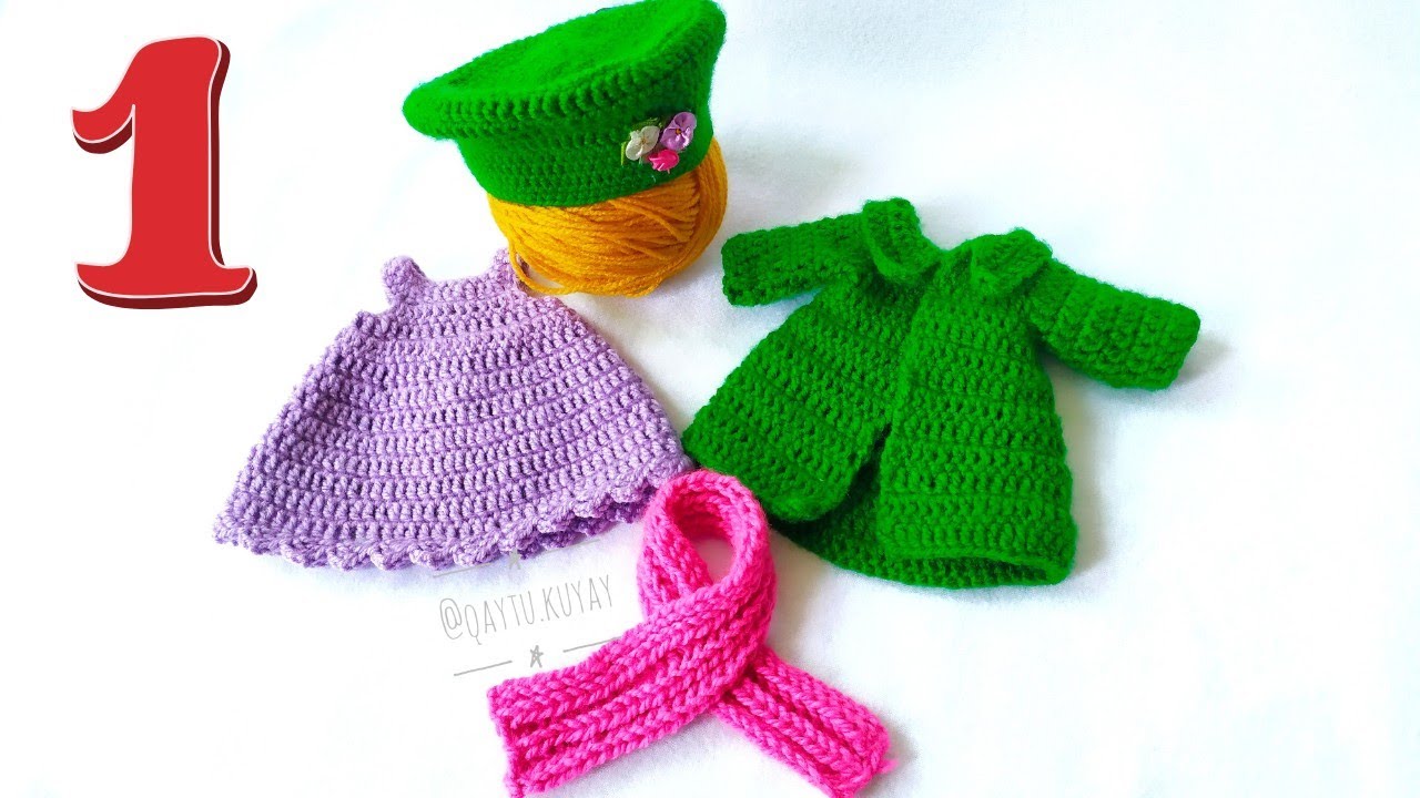 ropa y accesorios para la #MUÑECA *KUYAY - video 1