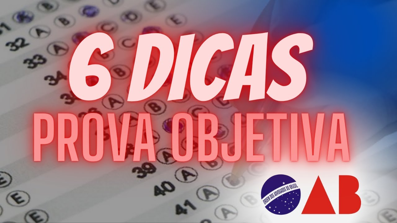 EXAME DA OAB |  6 dicas para fazer uma boa 1&ordf; fase