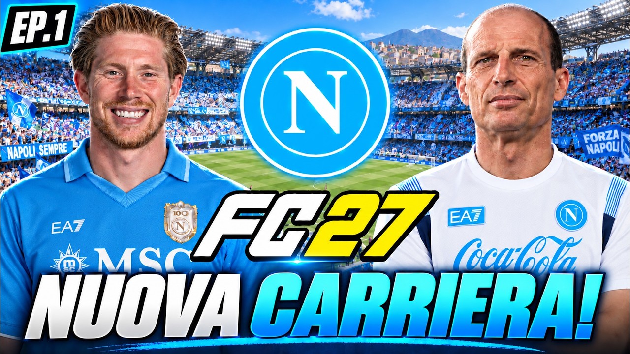 FC 27: LA NUOVA CARRIERA ALLENATORE IN ANTEPRIMA! - &Eacute; CAMBIATO TUTTO! - FC 27 CARRIERA NAPOLI EP.1