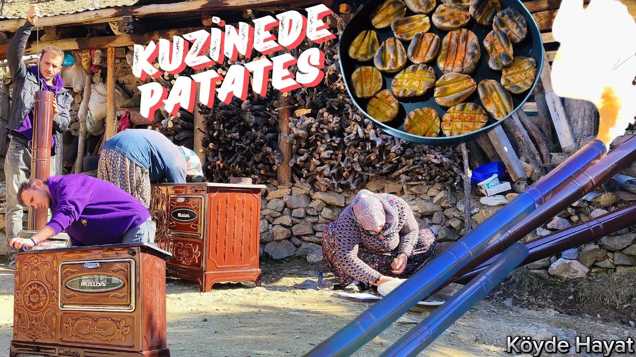 SOBANIN KURUMLARINI TEMİZLEDİK /KAR YAĞIŞINA HAZIR