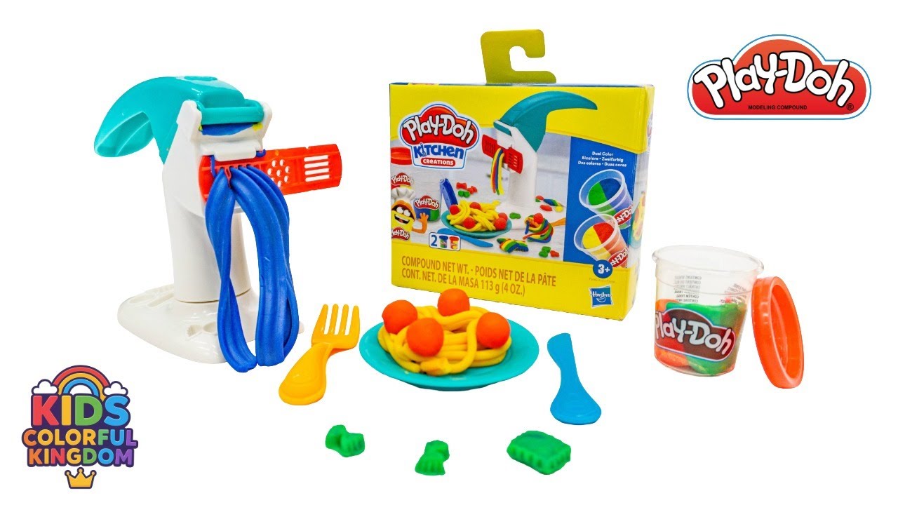 DIY Play Doh Pasta! Play Doh Unboxing