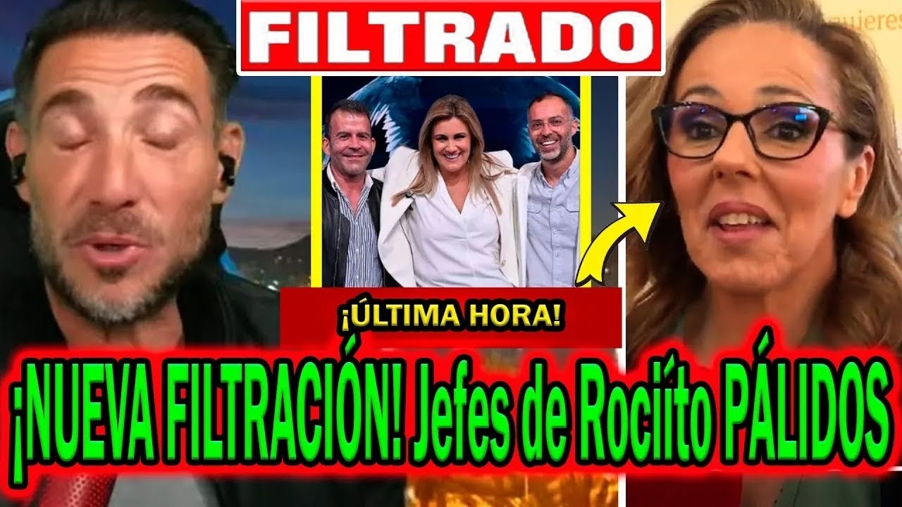 💥¡FILTRACIÓN FUERTE! JEFES ROCÍO CARRASCO PÁLIDOS Y ANTONIO DAVID FLORES EXPLOTA CON CORREDERA