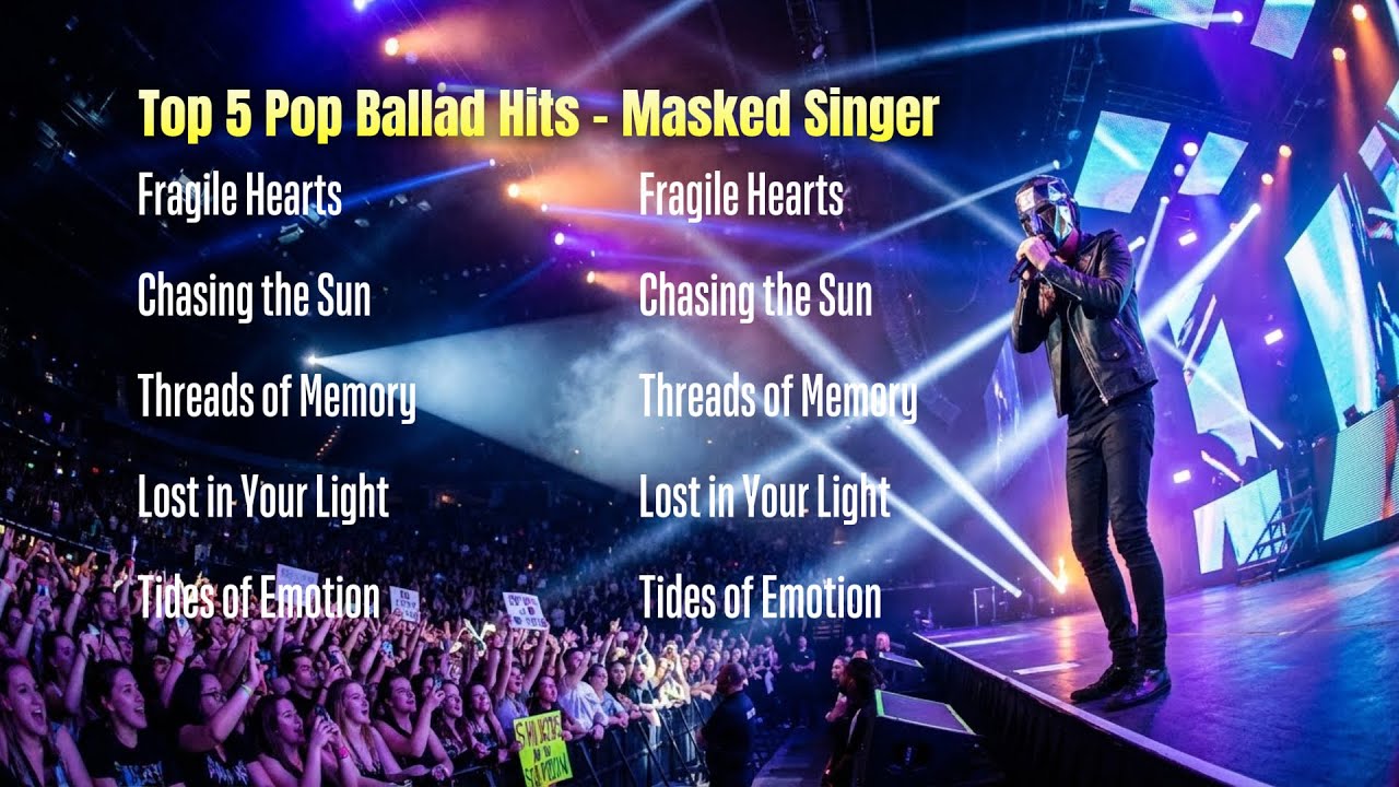 Top 5 Pop Ballad Hits – Masked Singer - Chasing the Sun... Threads of Memory