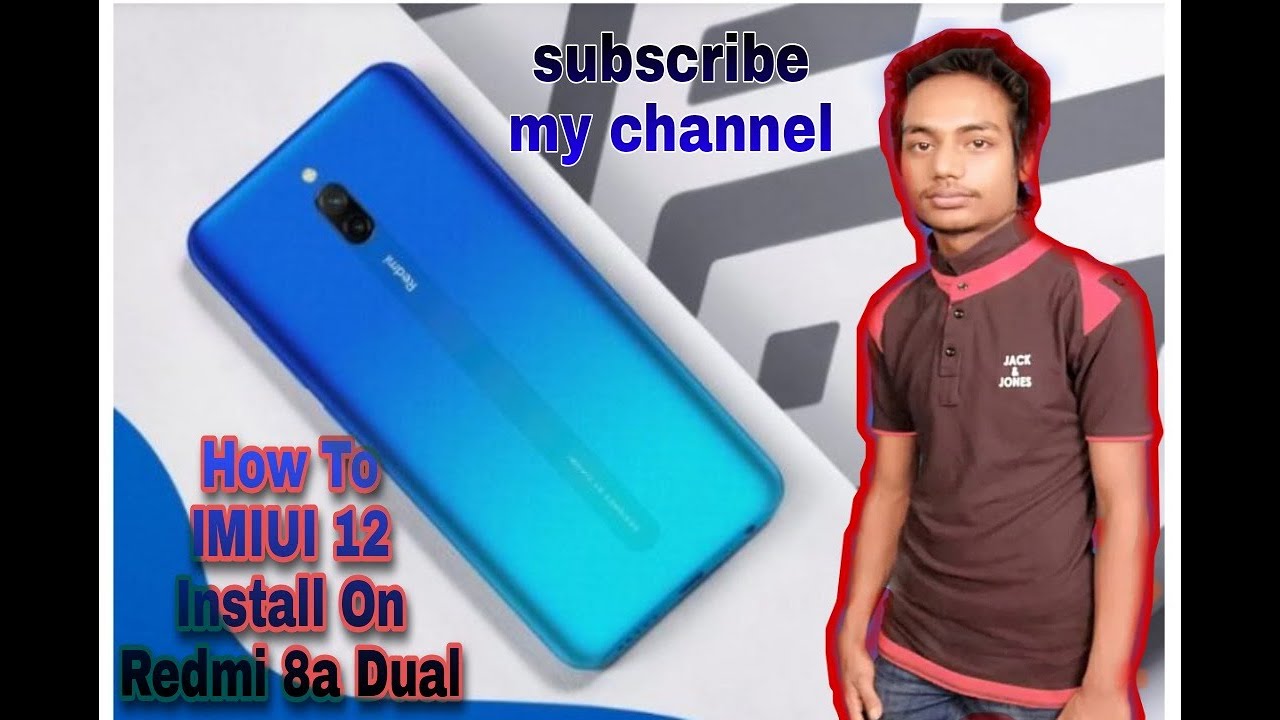 Redmi 8a | How to install MIUI 12 stable | kj hridoy | 2021