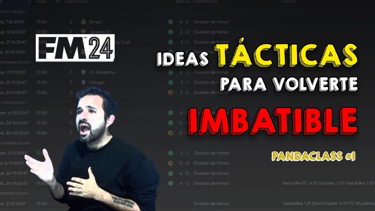 🏆 GANAR limitando a tu equipo 💡 Ideas TÁCTICAS 🧠 3 MECANISMOS del FÚTBOL para el ÉXITO 📚 FM24