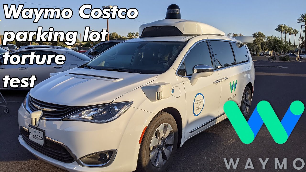 Waymo: испытание на пытки на парковке Costco | JJRicks ездит с Waymo #34