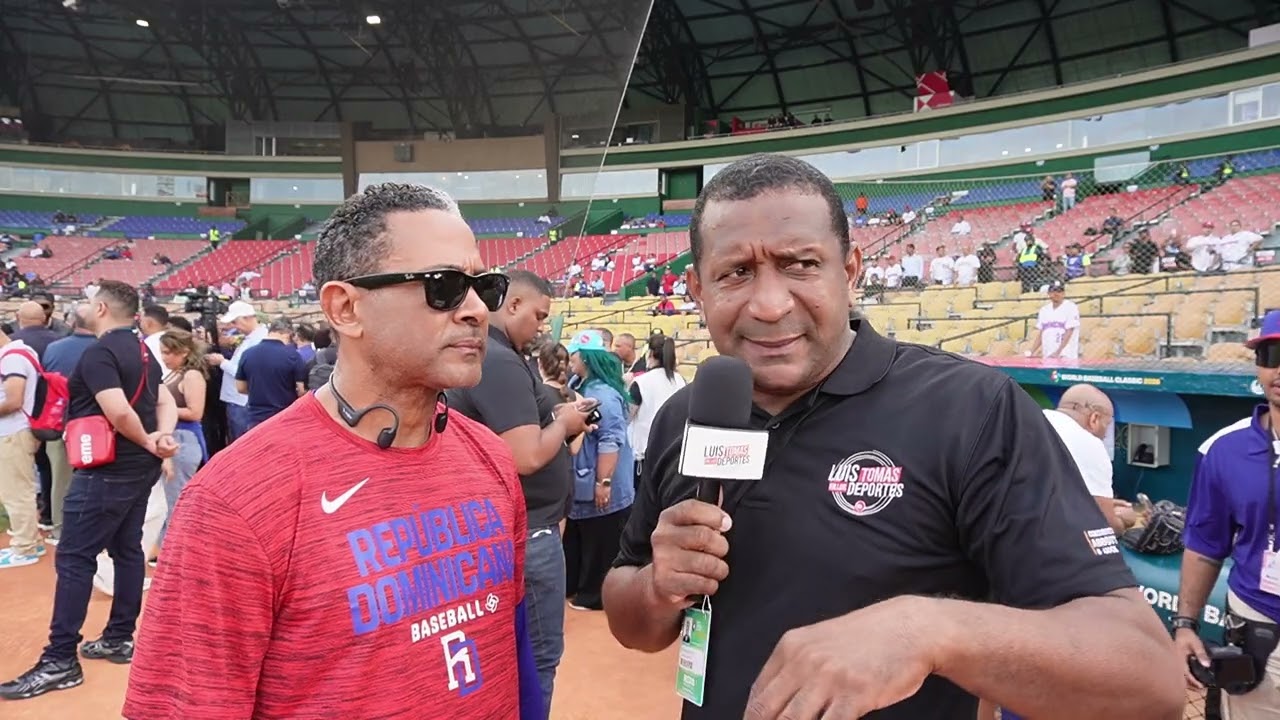 Fernando Tatis ´´ Padre´´  ´´  Todo El Que Ama Su Patria, Debe Representar El Pais´´