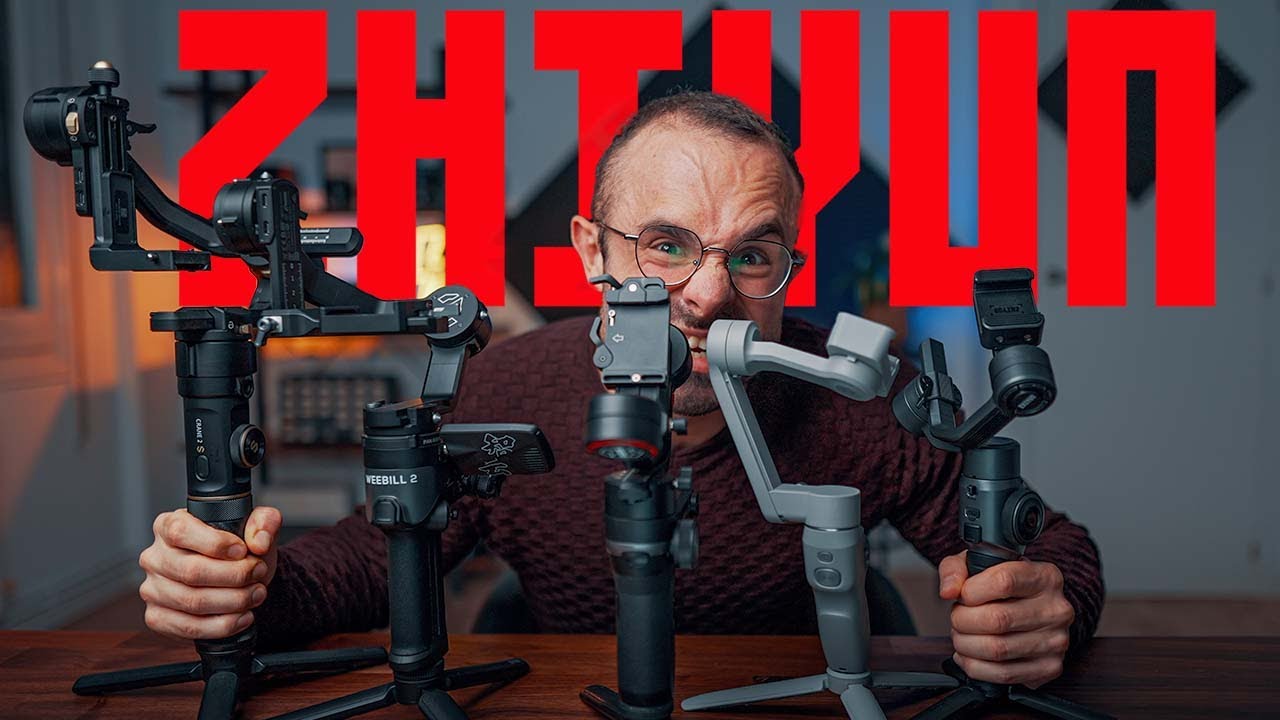 ELIGE el mejor estabilizador para TU CÁMARA🔥 Guía de compra ZHIYUN