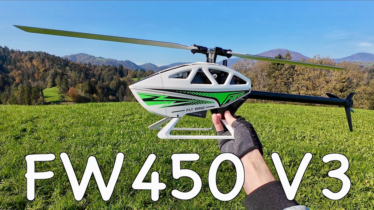 FW450 V3 - GPS Helicopter & TX16S | FLY WING