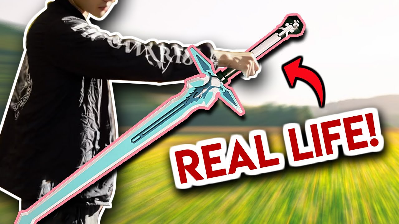 I rebuilt Dark Repulser from Sword Art Online.