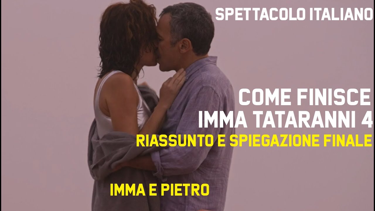 Come finisce IMMA TATARANNI 4, il riassunto e la spiegazione finale: Imma torna insieme a Pietro ?