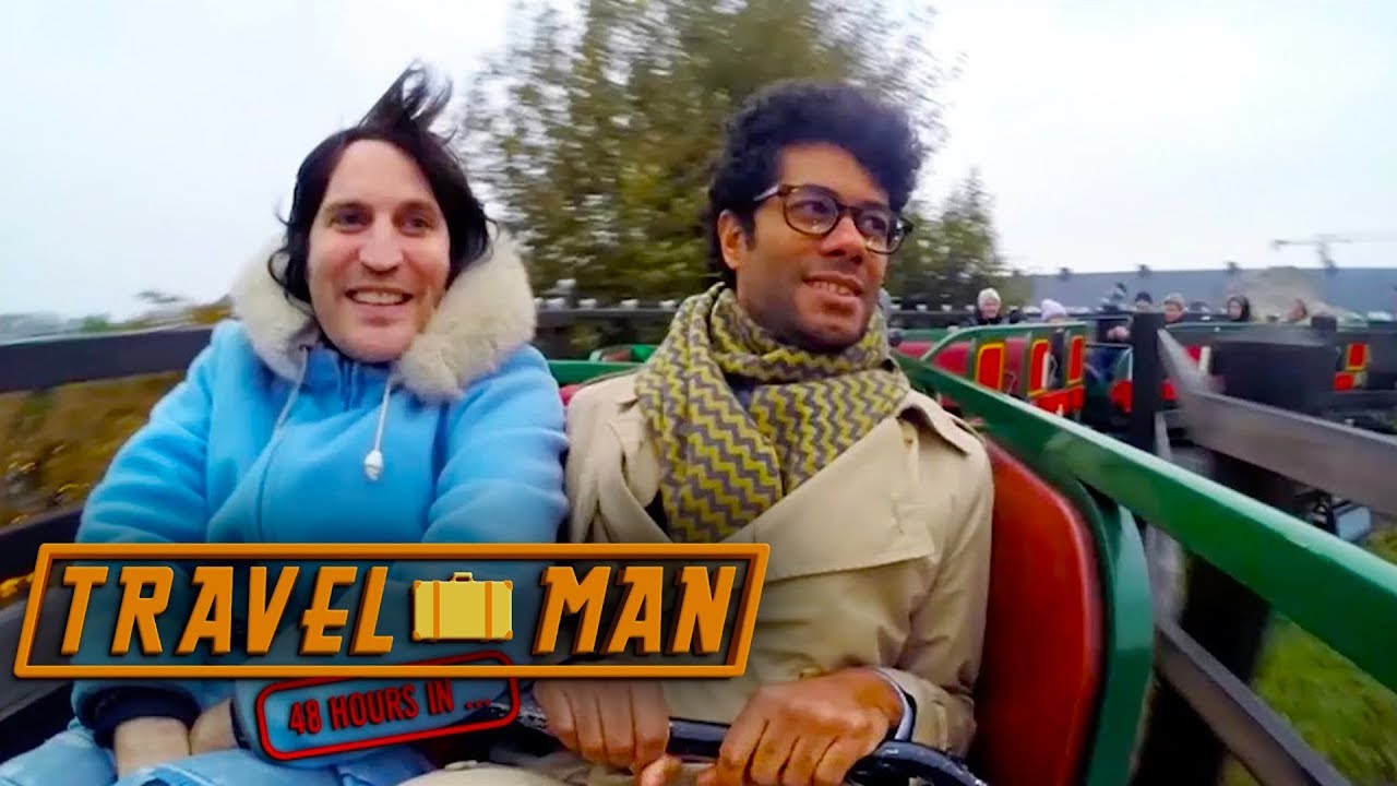 Richard Ayoade and Noel Fielding Visit Tivoli Theme Park | 48hrs in...Copenhagen