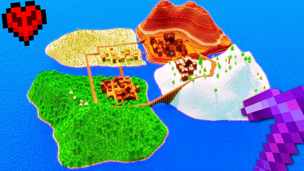 I Recreated Wild West in Minecraft Hardcore!