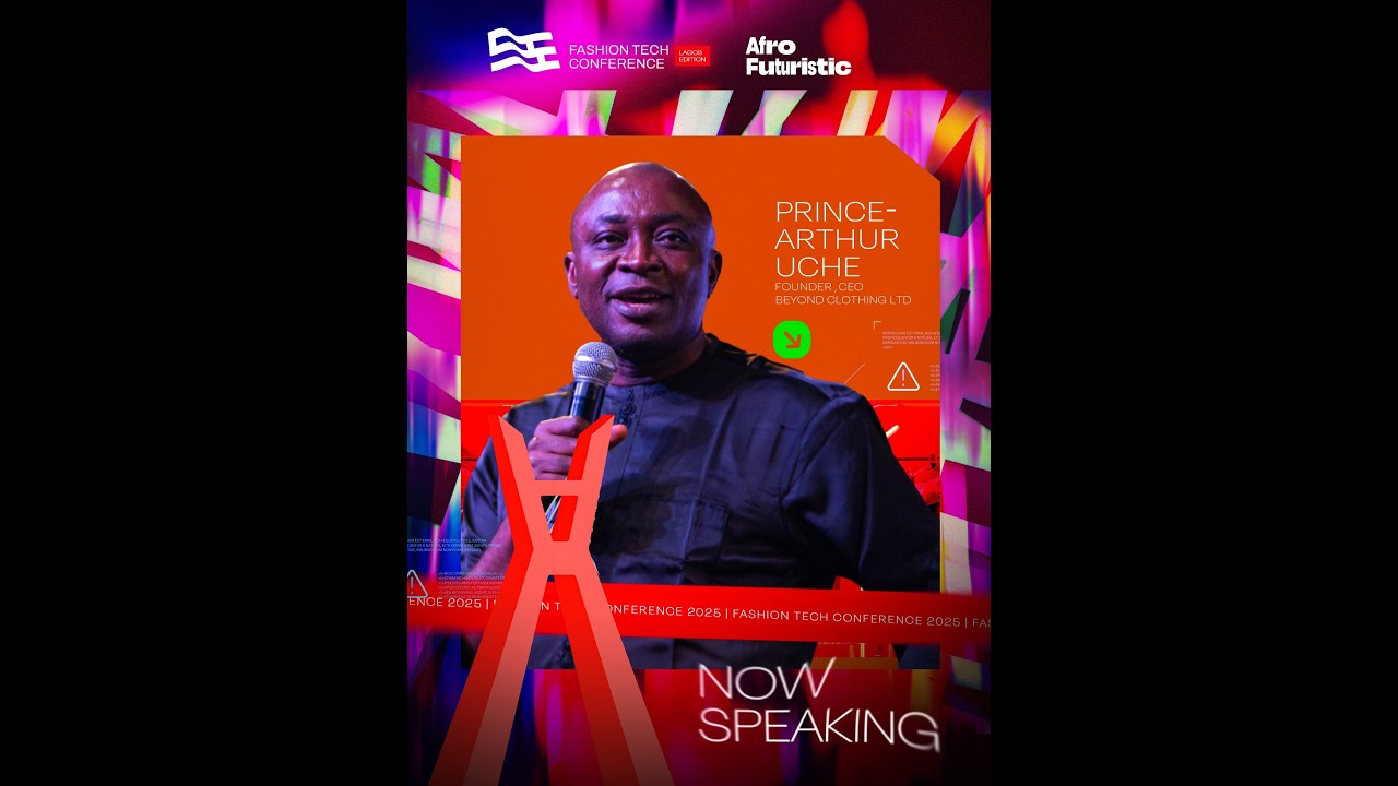 Prince Arthur Uche at Lagos Fashion Tech Conference