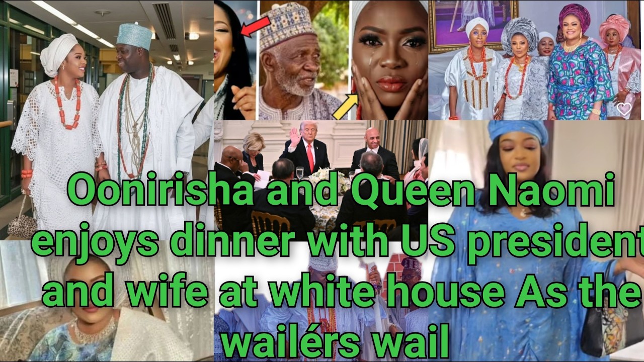 Greát News!! US president and wife Annøunce enjoys dinner with Oonirisha and Queen Naomi As the wail
