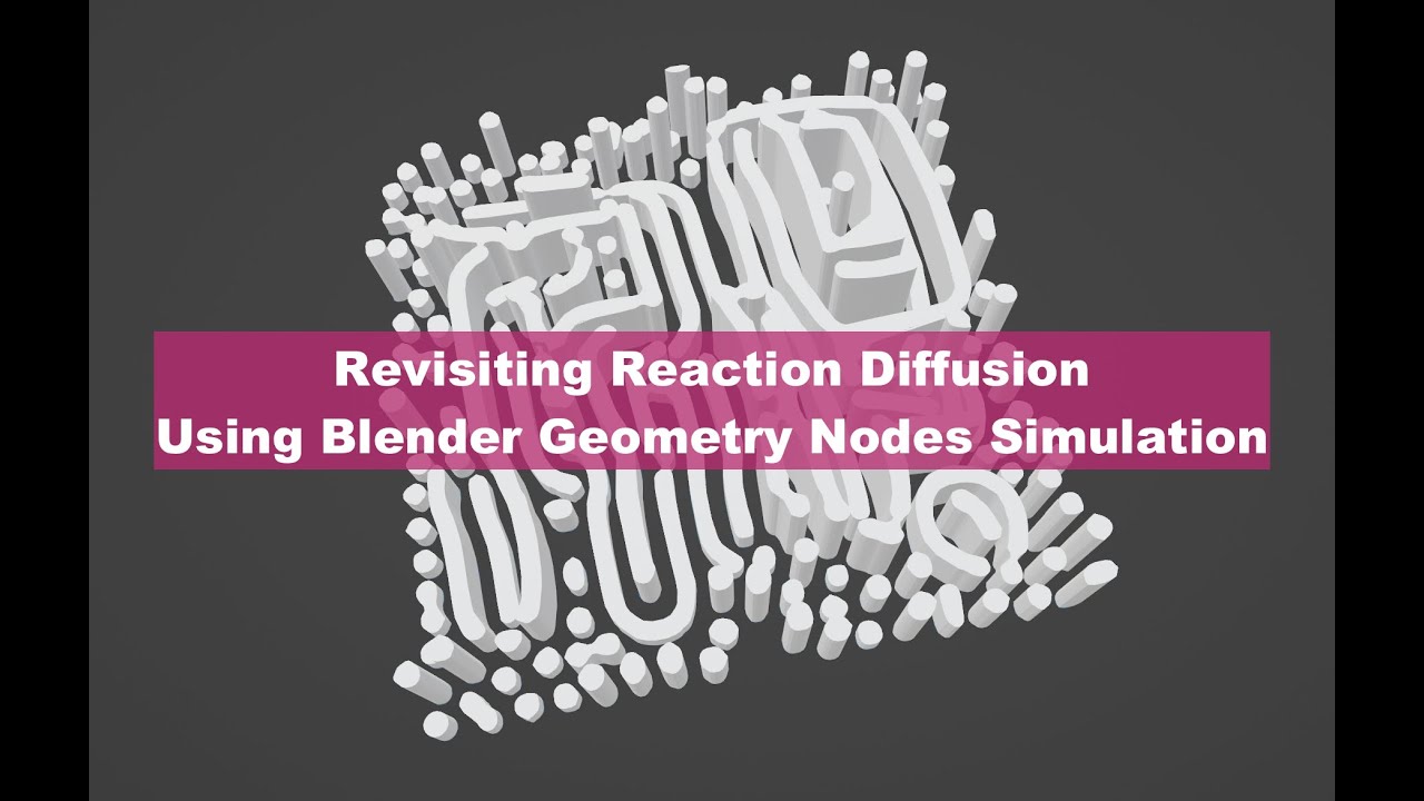 BSLIVE Revisiting Reaction Diffusion Solver in Geometry Nodes