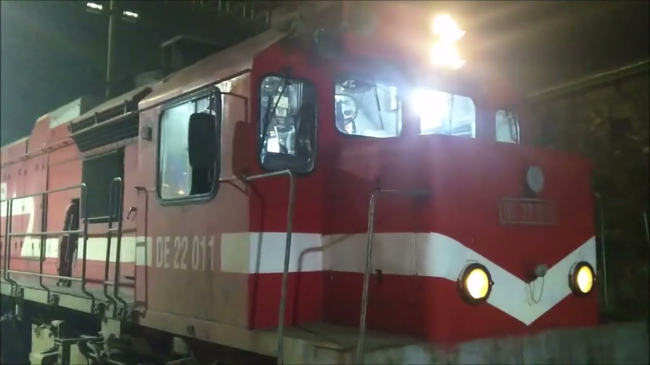 DE 22011 Konya Mavi Treni Basmane Gar'dan Hareket