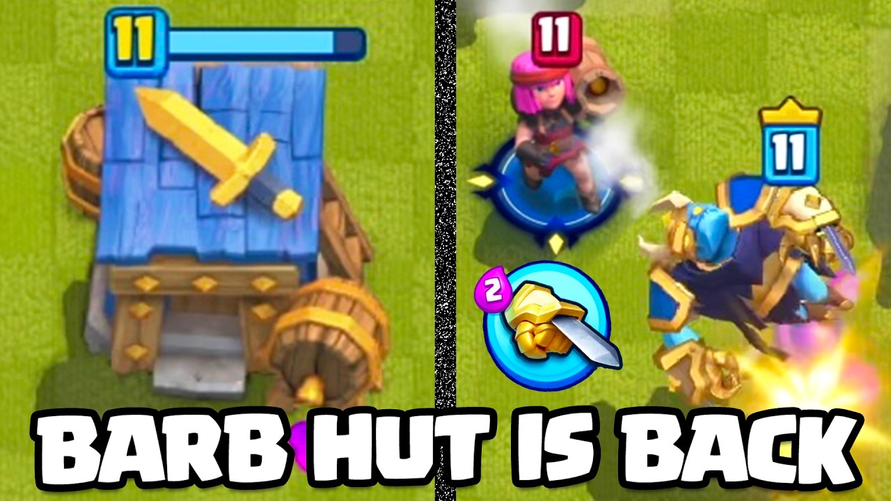 hero mega minion BUFFED barb hut