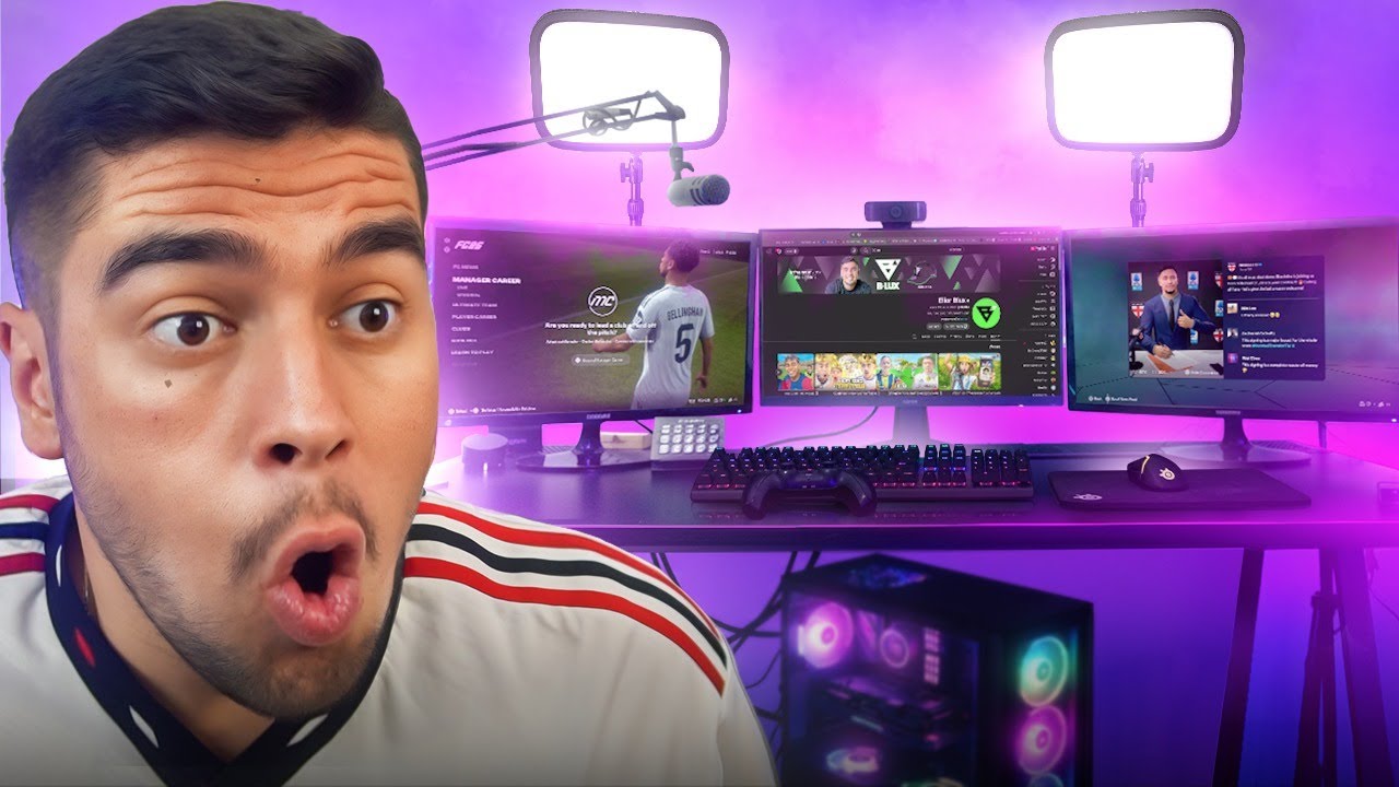 בניתי את חדר הגיימינג החדש שלי! (25,000 שקל)