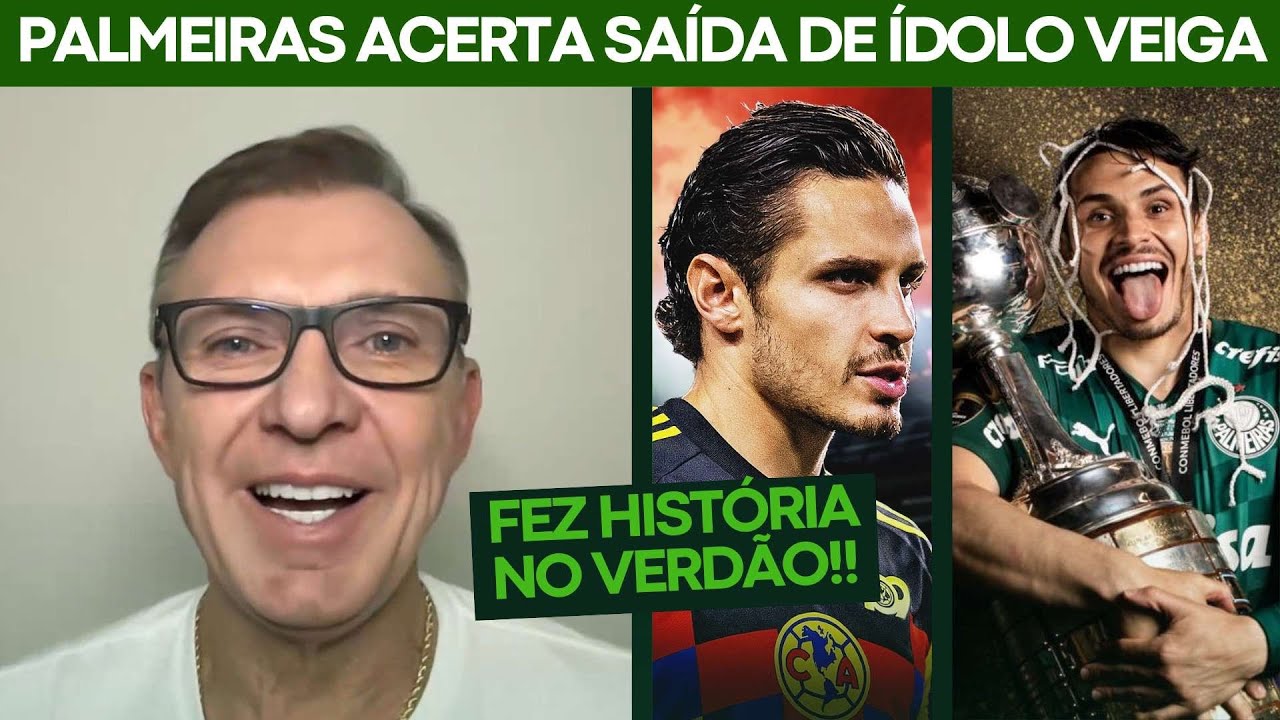 🚨AGORA: PALMEIRAS EMPRESTA VEIGA AO AMÉRICA, DO MÉXICO! HOMENAGEM DE PALMEIRENSE PARA PALMEIRENSE!