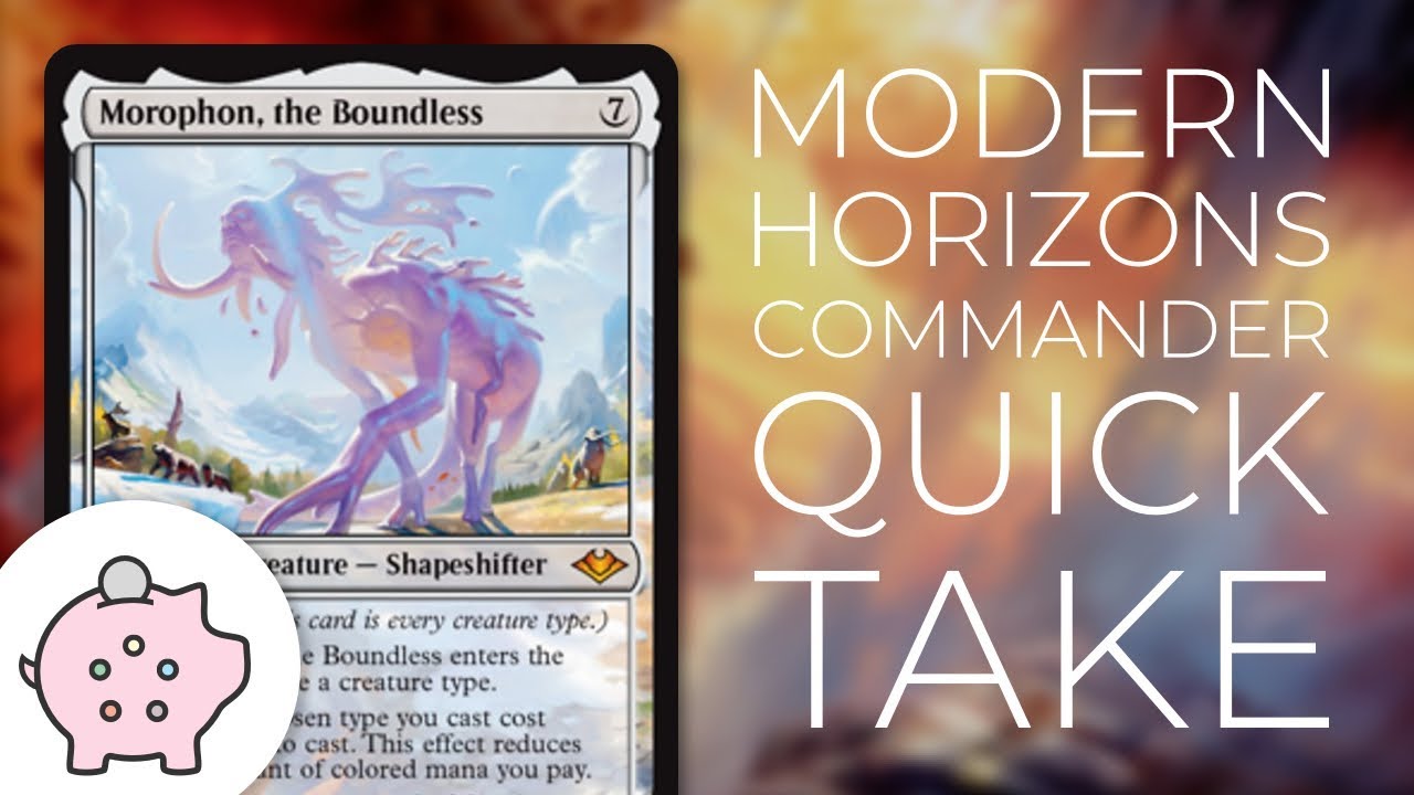Morophon, the Boundless | Modern Horizons Spoiler | EDH | Budget | Tribal |Commander Quick Take