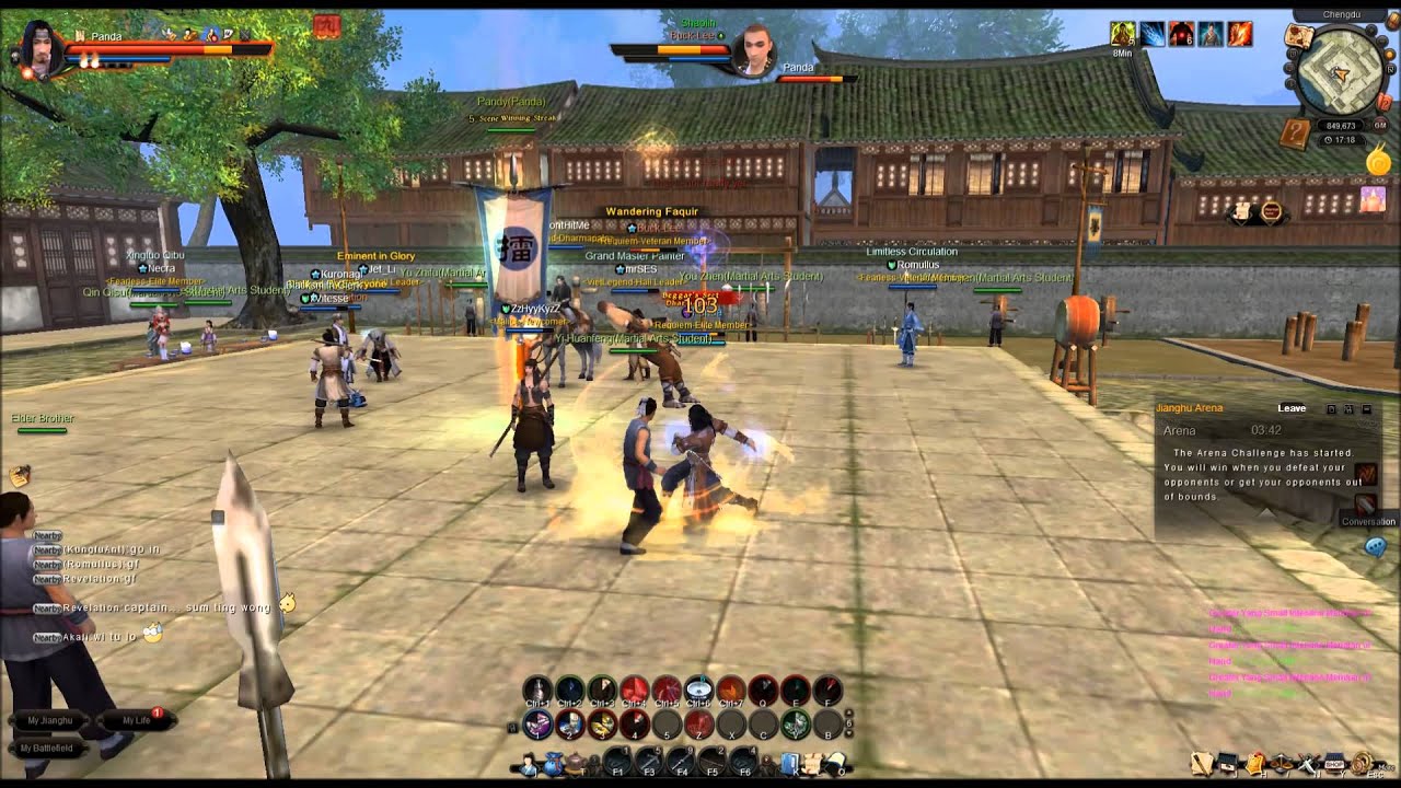 Age Of Wushu: Panda Slapping Bitches(Ten Dragon Slap)