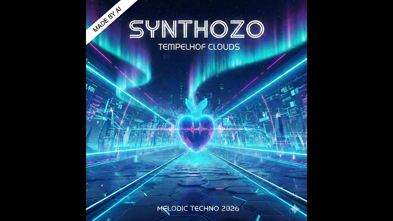 TEMPELHOF CLOUDS- Melodic Techno AI