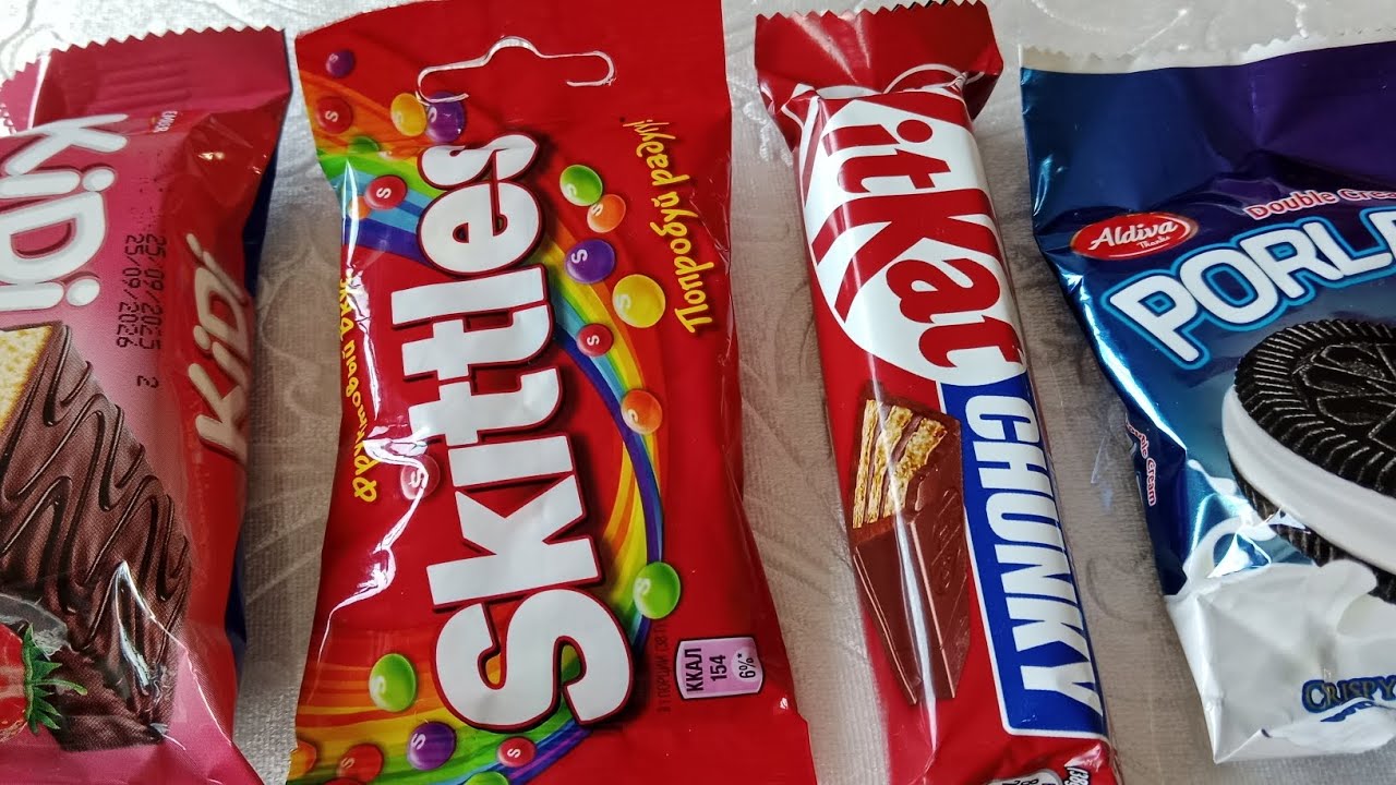 ASMR Skittles 😋