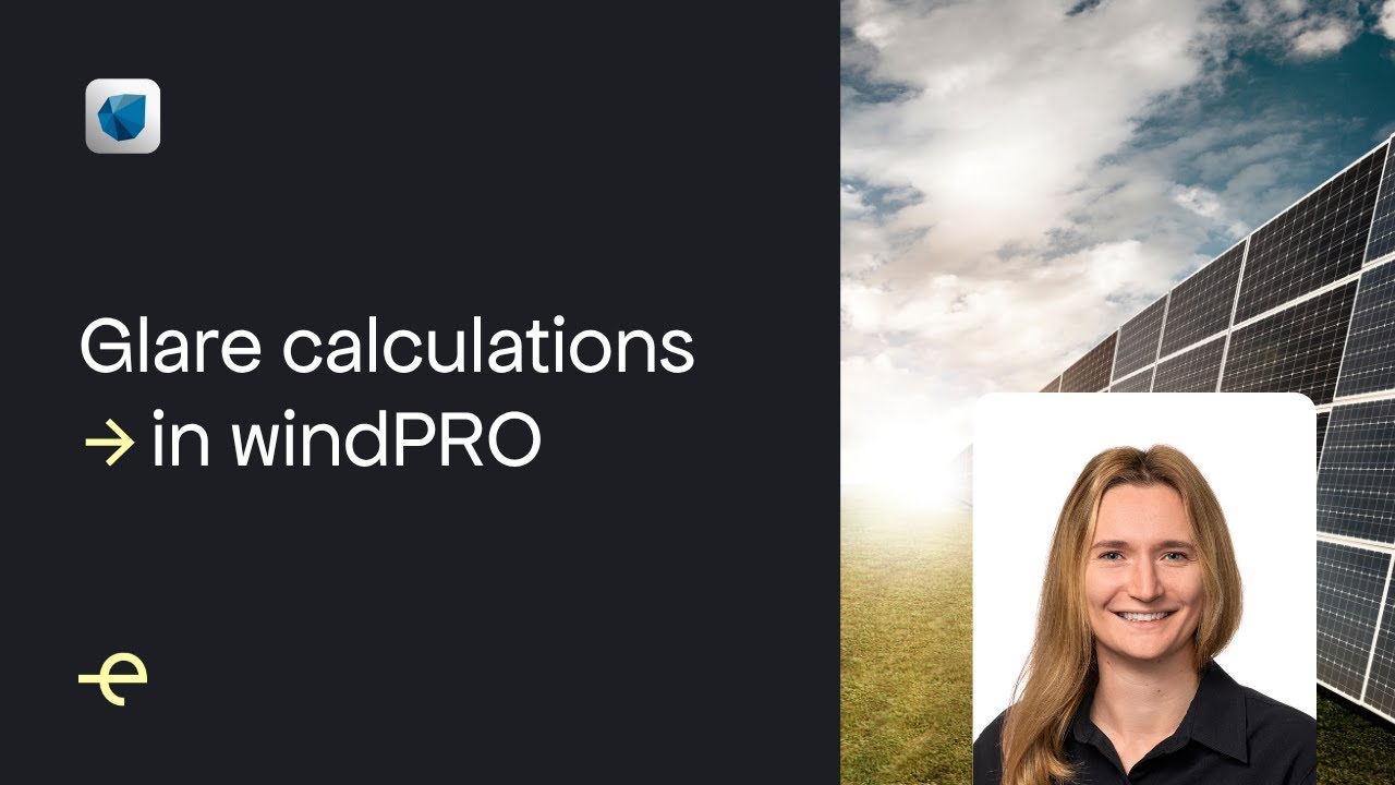 Glare calculations in windPRO