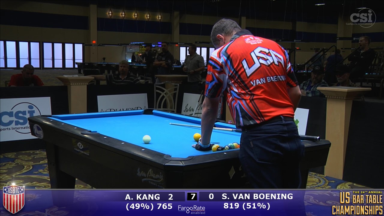 2017 US Bar Table Championships 10-Ball: Amar Kang vs Shane Van Boening