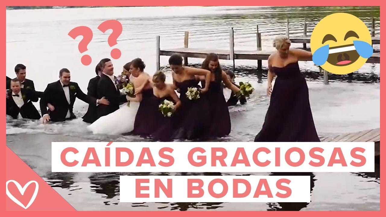 Las Mejores Ca&iacute;das en BODAS 🤣