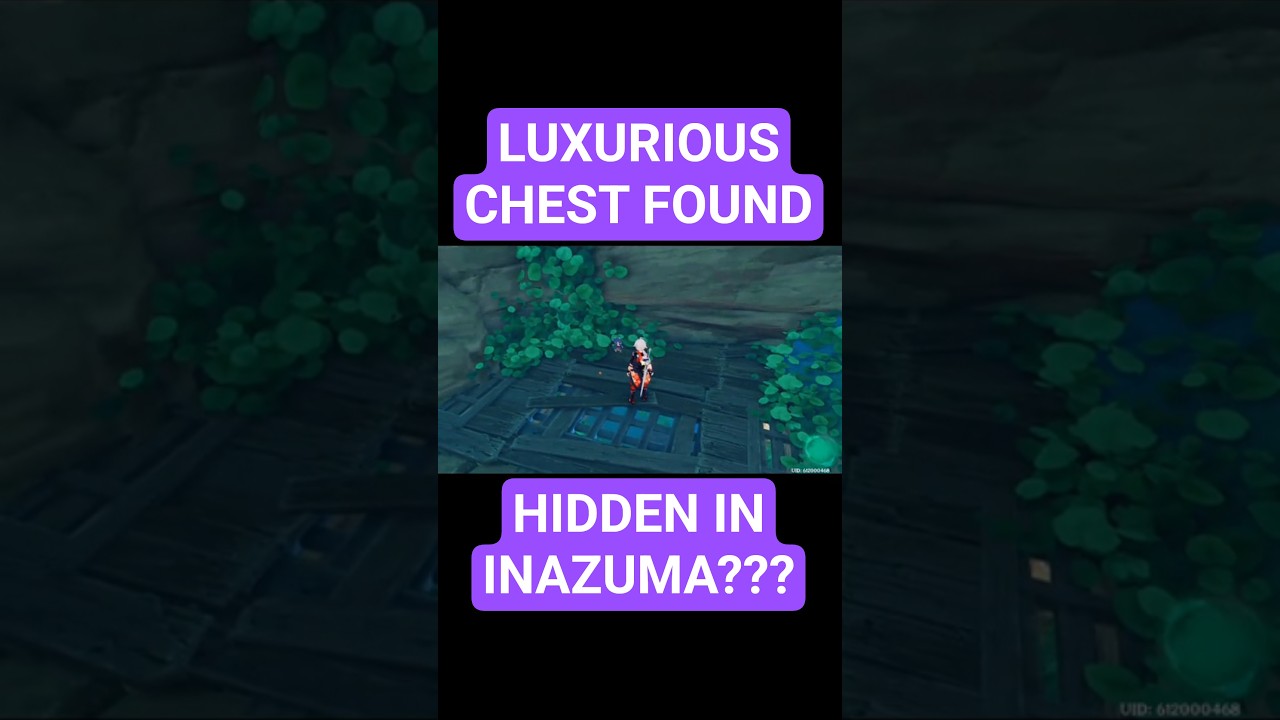 Did you get this secret chest on Narukami Island? #genshinimpact #genshin #inazuma #primos