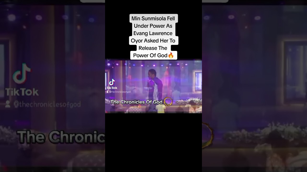 Min Sumisola Fell Under Power As Lawrence Oyor Asked Her To Release The Power Of God🔥 #power #shorts