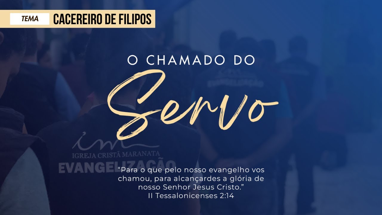 27/01/2026 - [O Chamado do Servo] - Igreja Crist&atilde; Maranata - 