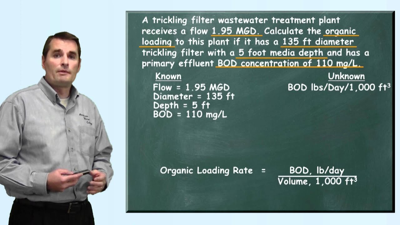 Problem Solved: Organic Loading Problem - Wastewater Math