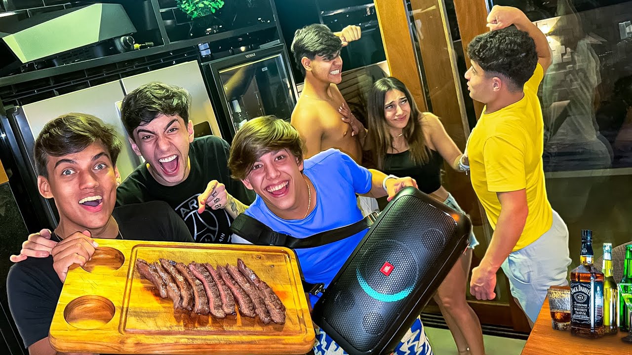 ERA PRA SER APENAS UM CHURRASCO MAS…