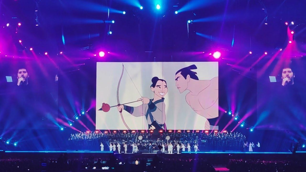 DISNEY 100 en CONCERT : MULAN avec PATRICK FIORI - Live Paris La Défense Arena 12/11/2023