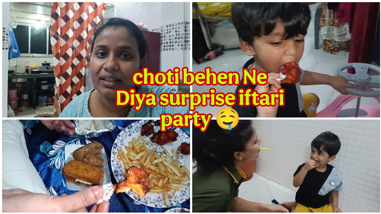 Choti behen ne diya surprise sath mai kiya iftari |mammu ki masti din ba din badh rahi hai😥