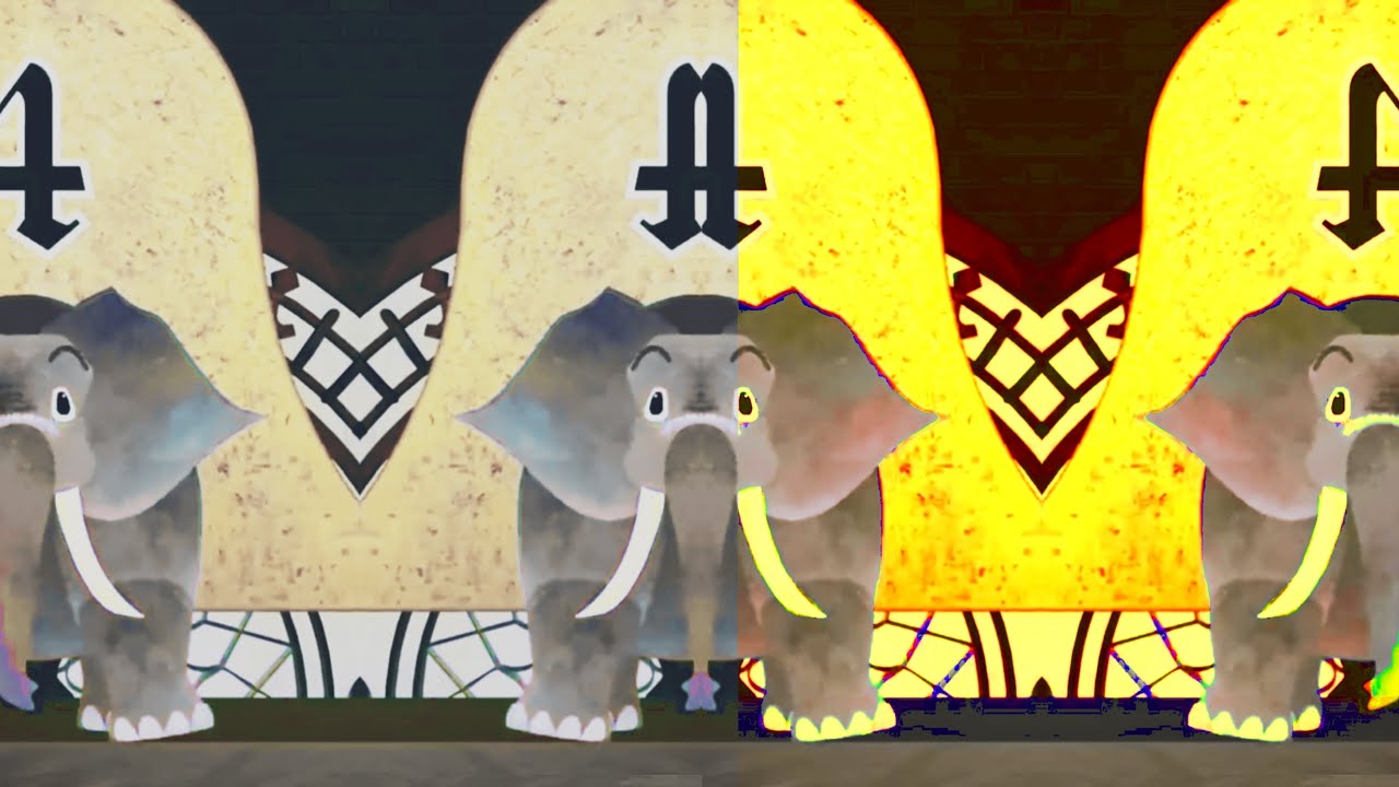 hickory dickory dock the elephant in the clock mix effect colors 