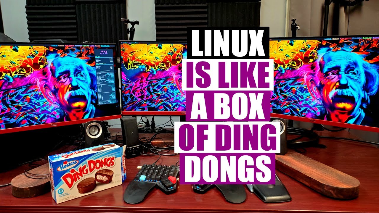 Manjaro and EndeavourOS are like Ding Dongs and Zingers
